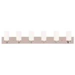 Livex West Lake Bathroom Vanity Lighting, Brushed Nickel 16376-91. Fixed Price $449.96.