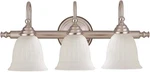Savoy House 8-1062-3-SN, Brunswick Light Bath Bar. Fixed Price $238.00.