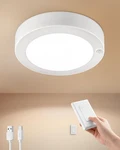 Suraielec Rechargeable Ceiling Light, 8000MAH Battery, Wall Switch/remote/motion. Fixed Price $43.18.