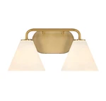 Savoy House Blair Bathroom Vanity, 2-LIGHT E26 Base Brass (bulbs Not Included). Fixed Price $117.36.