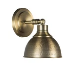 Jeremiah 35901-LB Timarron 7.5" Hammered Metal Wall Sconce In Legacy Brass. Fixed Price $76.50.
