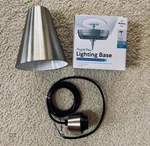 Nib Skyx 5531-BR Skyplug & Play Lighting Base Capella Bronze Finish Cat#jk. Fixed Price $9.85.