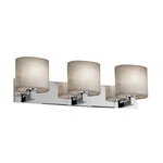 Justice Design Clouds Modular 3-LT Bath Oval Shade, Chrome CLD-8923-30-CROM. Fixed Price $289.99.
