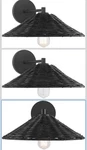 Savoy House 1-LIGHT 15" Wall Sconce, Matte Black M90106MBK. Fixed Price $150.00.