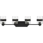 Designers Fountain D222M-4B-MB Midnight Bathroom Vanity Light Matte Black. Fixed Price $149.50.