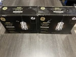 Satin Nickel Pendant Light Vintage Led Medium Base Bulb 2 Boxes. Fixed Price $22.00.