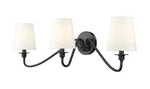 Z-lite 7509-3S Gianna Light 10" Tall Wall Sconce Black. Fixed Price $164.00.