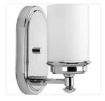 Progress Lighting Glide Collection 1-LIGHT Polished Chrome Bathroom Vanity. Fixed Price $45.89.