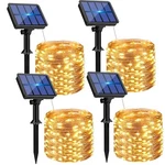4 Pack Solar String Lights Outdoor - 320LED 132FT Fairy Waterpro.... Fixed Price $29.98.