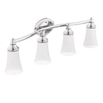 Moen YB2864CH Chrome Four Globe Bath Light. Fixed Price $232.71.