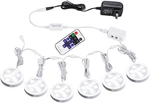 Linkable Under Cabinet Led Lighting Kit 12V Slim Dimmable Puck Lights With. Fixed Price $51.67.