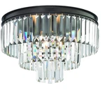 Elk Lighting Home Palacial 3-LIGHT Semi Flush Mount Oil Rubbed Bronze 15225/3. Fixed Price $359.07.