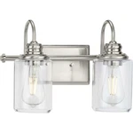 Progress Lighting P300321 Aiken 15"W Bathroom Vanity - Nickel. Fixed Price $111.99.