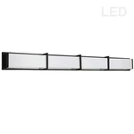 Dainolite Winston Light 46" Vanity, Matte Black/white VLD-415-MB. Fixed Price $402.00.