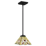 Margrave 1-LIGHT Matte Black Mini Pendant With Tiffan. Fixed Price $65.99.