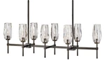 Hinkley Lighting 38256 Ana 46"W Linear Chandelier - Black. Fixed Price $2199.00.