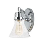Maxim Lighting Seafarer 1-LIGHT Wall Sconce Polished Chrome Steel Finish .... Fixed Price $196.16.