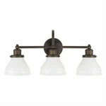 Capital Lighting 8303BB-128 Bronze Baxter 3-LIGHT Bathroom Vanity. Fixed Price $198.99.
