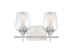 Savoy House 8-4030-2-SN 2LT 13.75IN Bathroom Vanity. Fixed Price $40.00.