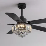Nuoqiso Crystal Fandelier Ceiling Light Chandelier Remote App Quiet 3-COLOR. Fixed Price $194.95.