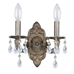 Crystorama Paris Market Light Clear Crystal Bronze Sconce 5022-VB-CL-MWP. Fixed Price $154.99.