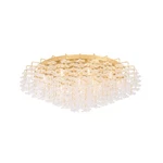Corbett Lighting 534-36 Alsace 17 36"W Semi-flush Waterfall Gold. Fixed Price $5302.00.