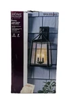 Home Decorators Collection Blakeley 19.25 In. 2-LIGHT Black Outdoor Wall Lantern. Fixed Price $49.99.