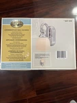 Hampton Bay Lockingwood 1-LIGHT Polished Nickel Wall Sconce 847238 -nib. Fixed Price $23.00.