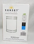 Sunset Lighting Led Wall Sconce Direct Wired Energy Star F9983-53 Size 8"X7"X4". Fixed Price $24.99.