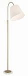 Satin Brass Floor Lamp From The Girard Collection. Fixed Price $175.00.