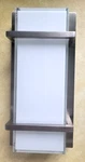 Allen + Roth, 12-IN "brighton" Led Brushed Nickel Modern Vanity Light Bar Read. Fixed Price $33.98.