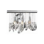 Elegant Lighting V3100W16C/RC Chorus Line Wall Sconce Chrome. Fixed Price $86.18.