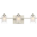 Quoizel KLT8603BNLED Open Box Kolt Bathroom Vanity Light Brushed Nickel. Fixed Price $140.00.