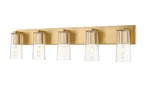 Z-lite 826-5V Titus Light 40"W Vanity Gold. Fixed Price $391.00.