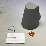 Maxim Lighting Led Mini Outdoor Wall Lantern 6W 5"W 6.25" Grey 86199SV. Fixed Price $84.00.