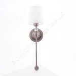Hinkley Dimmable 1-LIGHT Antique Nickel Wall Sconce 26"H 7" Extension 4872AN. Fixed Price $132.99.