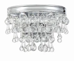 Crystorama Lighting Group 132 Calypso 7" Tall Wall Sconce - Chrome. Fixed Price $198.40.