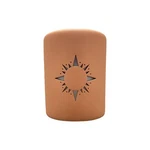 Wall Sconce, Sunburst (terracotta) Indoor/outdoor Ceramic Cylinder Porch Ligh.... Fixed Price $167.53.