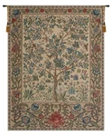 Tree Of Life Beige Belgian Tapestry Wall Art William Morris Nature Decor. Fixed Price $250.00.