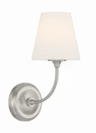 Crystorama Lighting Group 2441-OP Sylvan 13" Tall Wall Sconce Nickel. Fixed Price $150.00.