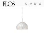 Flos Tatou Suspension 1 Lamp - White Halogen. Fixed Price $150.00.