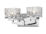 Z-lite 1927-2V-CH Rubicon Light Bath Vanity In Metropolitan Style 13.5. Fixed Price $80.00.