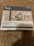 Style Selections Vanity Light Bar Fitter Brushed Nickel Finish New. Fixed Price $14.95.