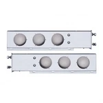 United Pacific 22300 Light Bar Bracket, 3.75" Bolt Pattern, Stainless Spring Loa. Fixed Price $118.99.