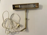 House Of Troy Contemporary 9" Brass Picture Light Lamp Works Wall Mount BC-41. Fixed Price $65.00.