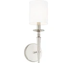 Capital 642611PN-701 Abbie Wall Sconce, 1-LIGHT 60 Watts, Polished Nickel. Fixed Price $95.18.