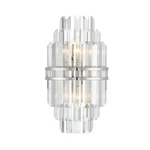 Crystorama Hayes Light Wall Mount, Polished Nickel HAY-1402-PN. Fixed Price $498.00.