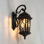 Modern Outdoor Wall Light Half Lantern Design Garden Porch Lamp 24-240V 100W. Fixed Price $61.93.