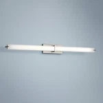 Kichler Zel 49 1/4" Wide Brushed Nickel Modern Linear Led Bath Light. Fixed Price $364.97.