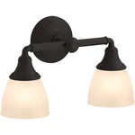 Kohler Devonshire 2-LIGHT Bathroom Vanity Fixture Matte Black. Fixed Price $85.14.